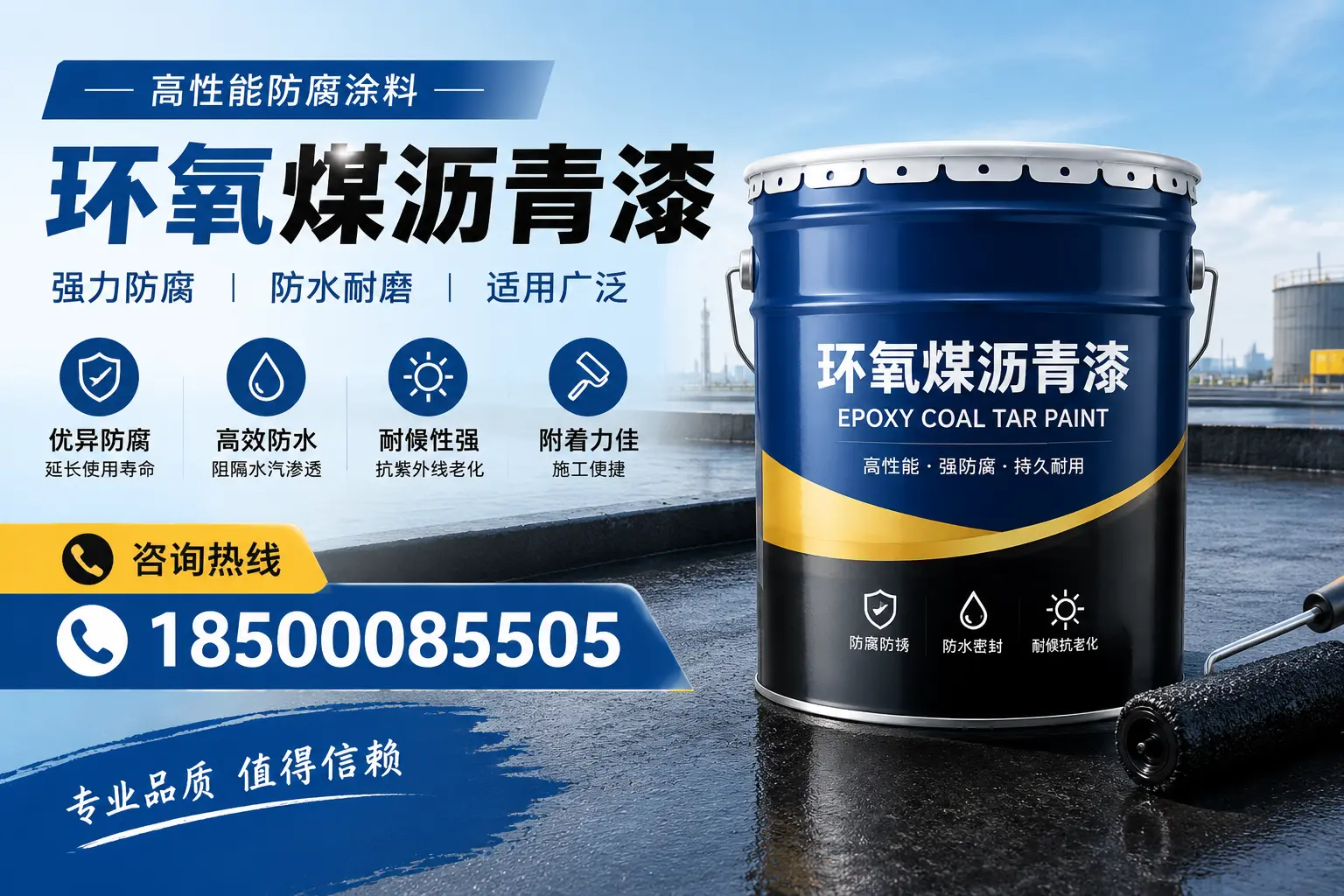 环氧煤沥青漆的主要成分与功能，焦作用户深度了解